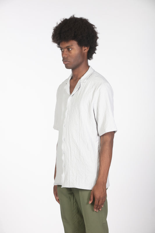Camicia mm con struttura grigio